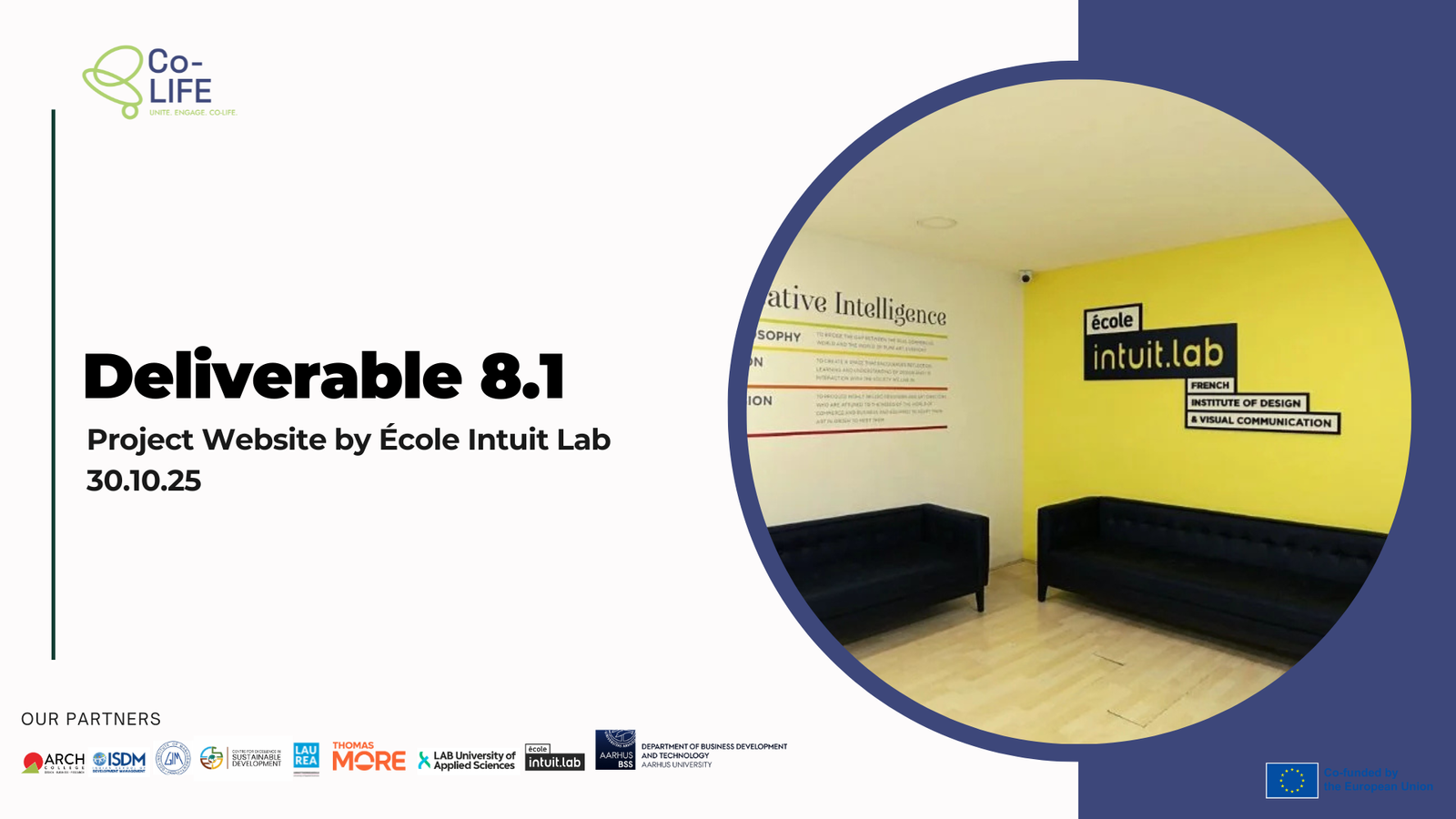 Header Image for Deliverable 8.1 by Ecole Intuit Lab